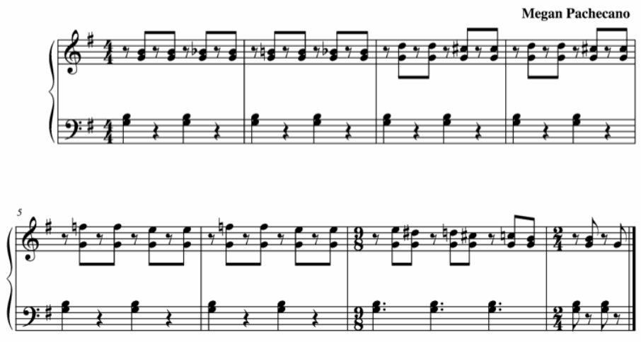 Pachecano composition