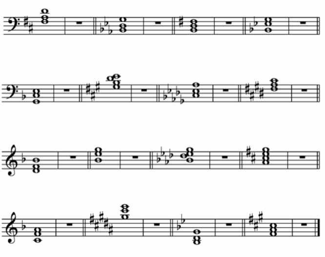 p66 random shapes with key sigs