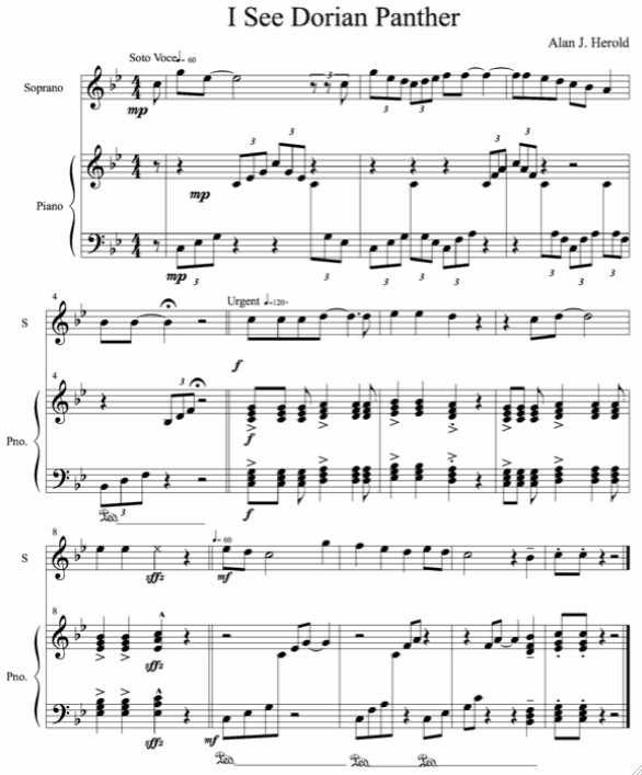 p.93 composition - alan herold - the panther