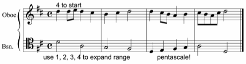 p223 tenor clef with comment item d